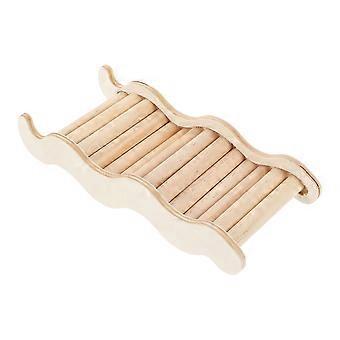Échelle en bois pour hamster, idéale pour grimper dans une cage (1 pièce)