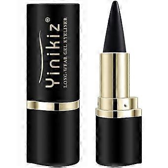 Matte zwarte eyeliner pen is opvallend, makkelijk te kleuren, vlekt niet, natuurlijk en langdurig oogmake-up 1