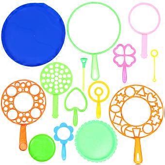 Bubble Wand Set Colorful 14Pcs Blowing Bubble Toddlers