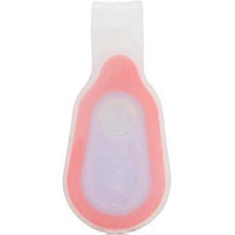 Handsfree clip-on LED-zaklamp voor nachtelijk fietsen, hardlopen, rugzakveiligheid, siliconengellampje