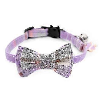 Valentine's Breakaway Cat Collar with Bow Tie and Love Heart Bell