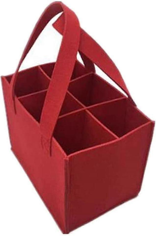 Removable-Divider Wine Tote Bag