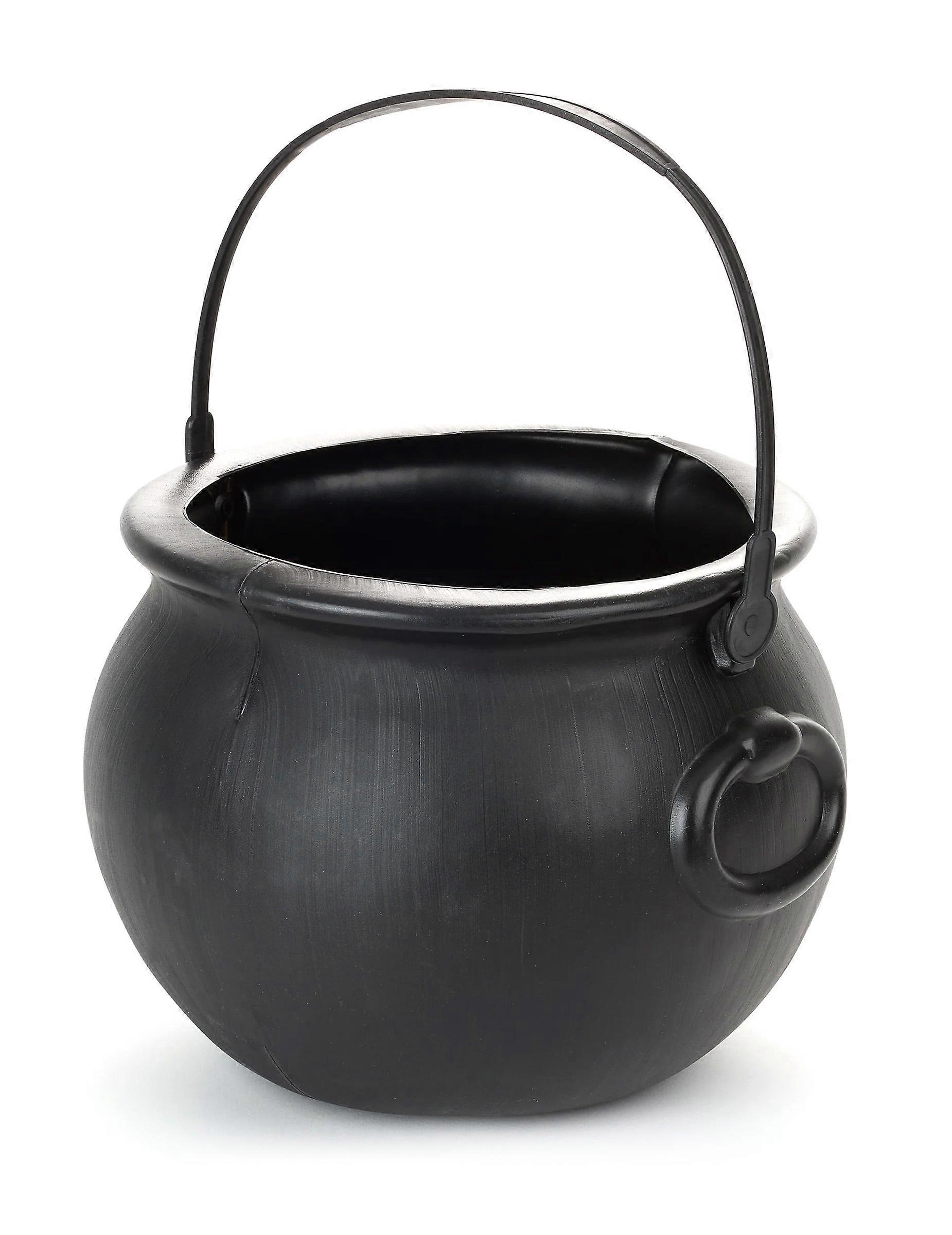 Chaudron Halloween sorcière 18 cm