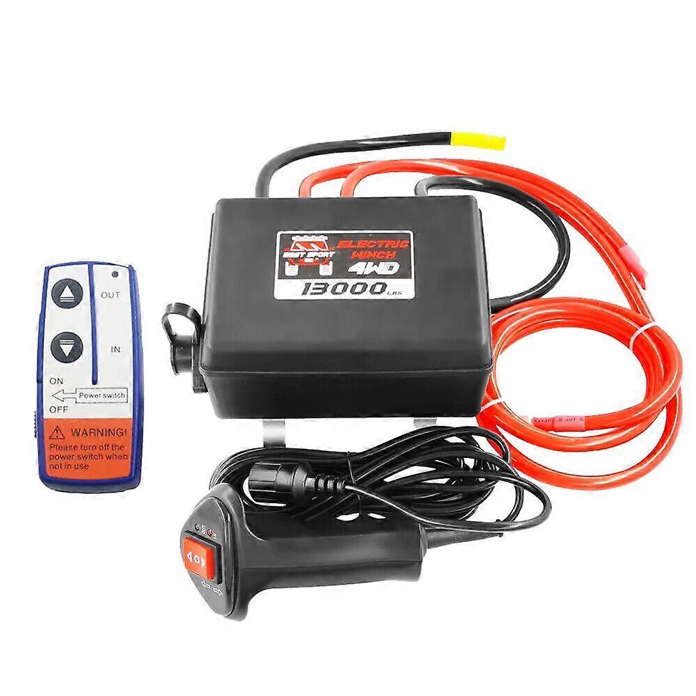 Winch Control Box With Wireless Remote Control Off-Road Winch Controller Set