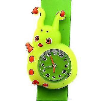 Cute Cartoon Colorful Quartz Watch With Silicone Strap Glass Mirror Watch Gift For [MI]