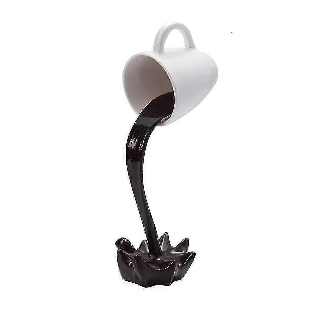 Dynamic Coffee Pour Sculpture