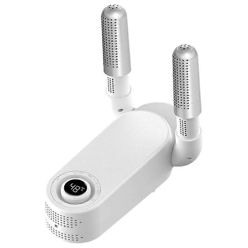 Boot dryer with intelligent temperature control for fast drying