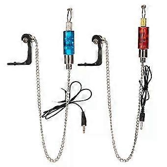 Fishing Hanger Swinger Fish Bite Alarm LED Illuminated Indicators Chain Hanger Fishing Tool Tackle Accessory