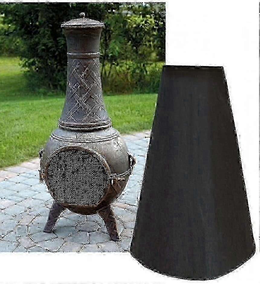 Waterproof UV-Resistant Fireplace Cover