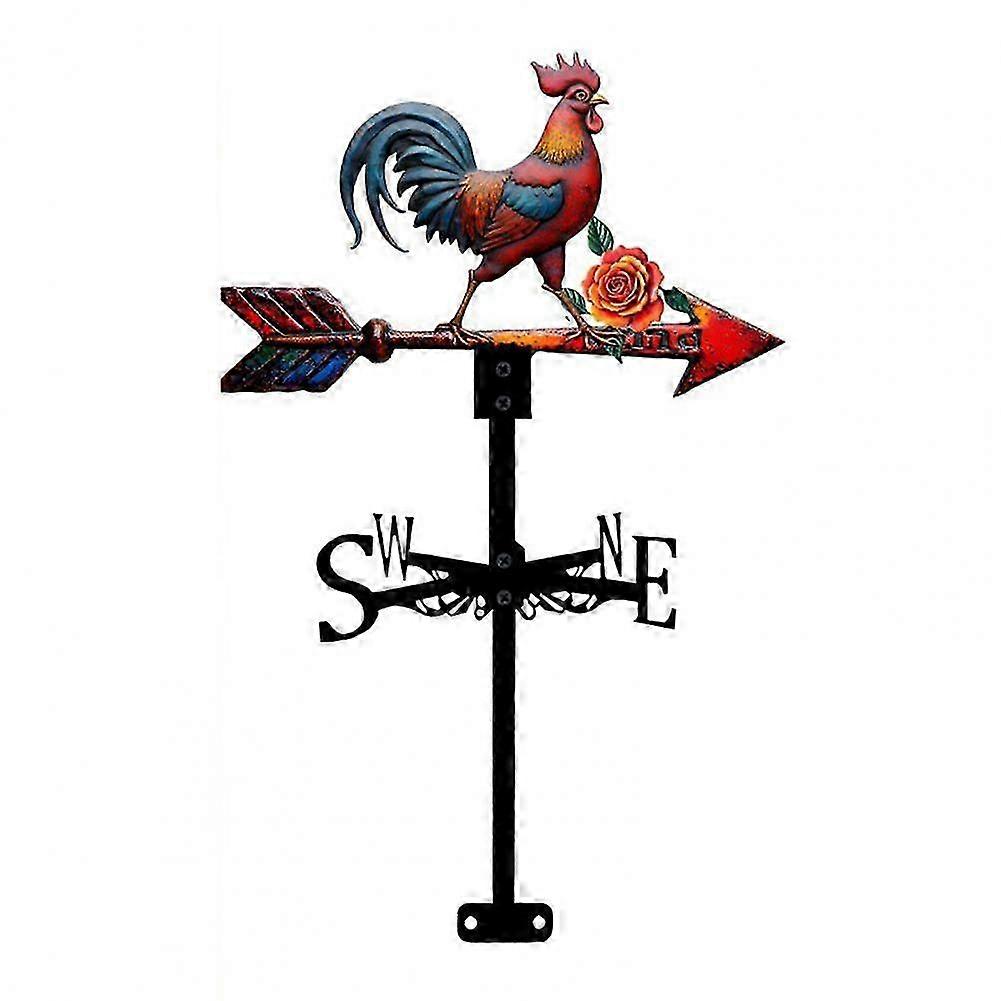 Classic Rooster Weathervane Smooth Rotating