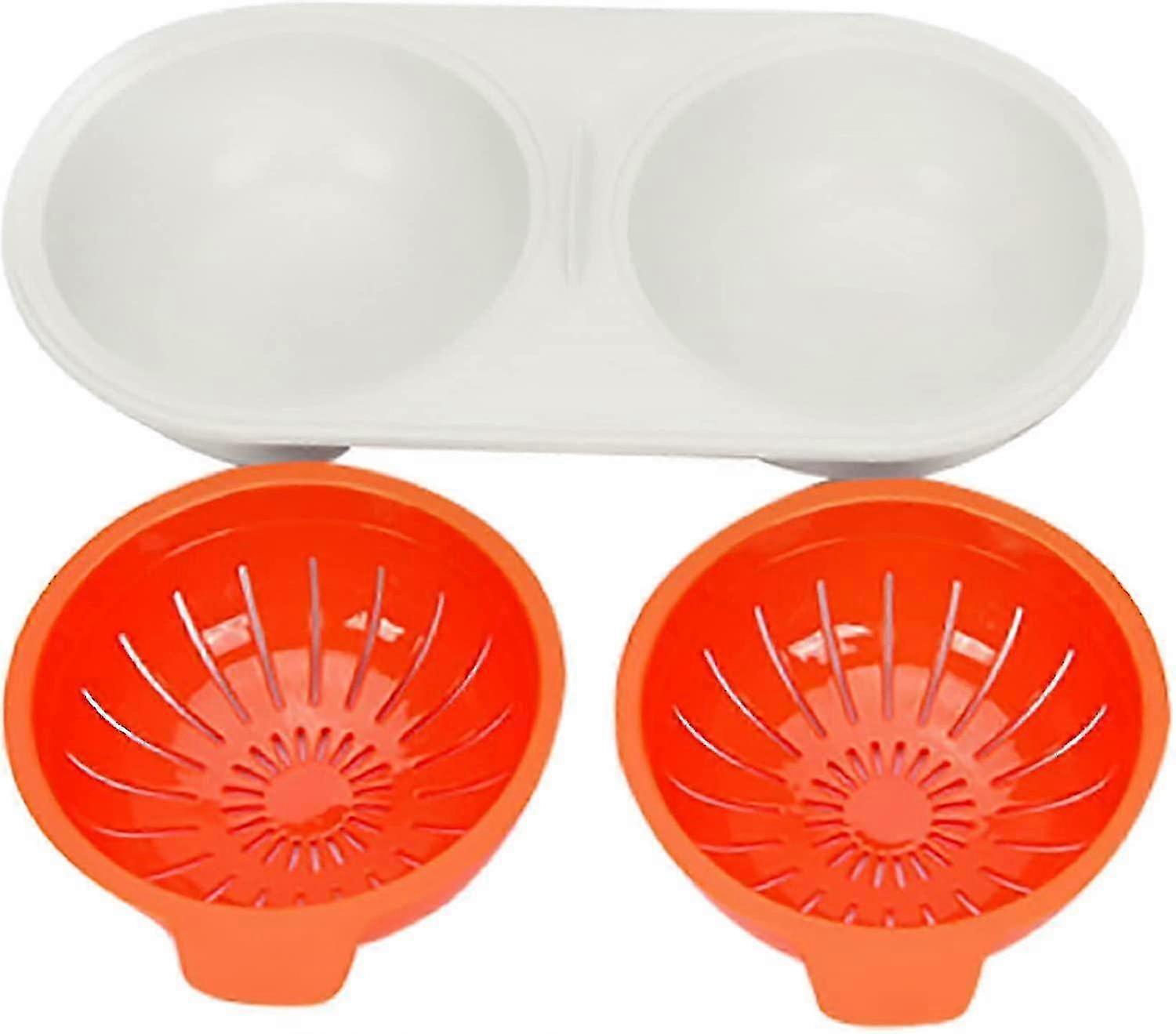 Microwave Egg Poacher Double Cup