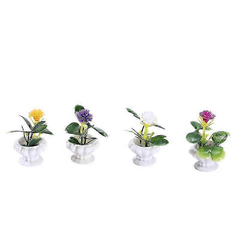 Micro Landscape Resin Bonsai Set