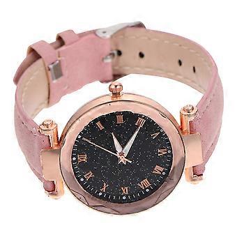 Casual Women Watch Strap Fashion Wrist Watch for 5Pcs Pink