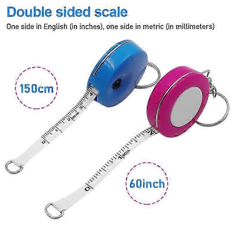 Candy-Colour Retractable 1.5m Tape
