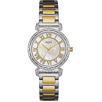 Guess south hampton Quartz Analog Women's Watch with W0831L3 Stainless Steel Bracelet