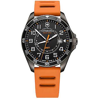 Victorinox fieldforce Watch for Analog Quartz Men with Rubber Bracelet V241897