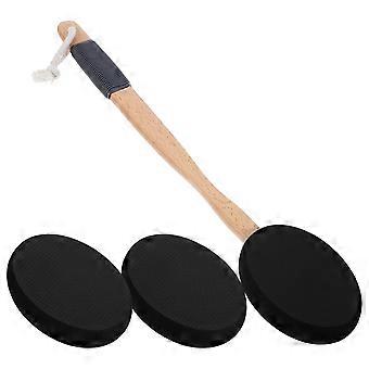 Back Lotion Applicator with Long Handle for Even Coverage and Gentle Exfoliation in Shower