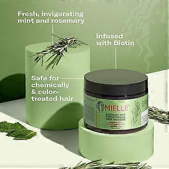 Mielle Organics Rosemary Mint Strengthening Hair Masque 12 Oz