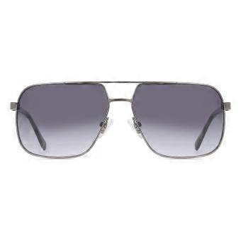 Guess GU00119 08B Full Rim Shiny Gunmetal Men Pilot Sunglasses UV3 Original