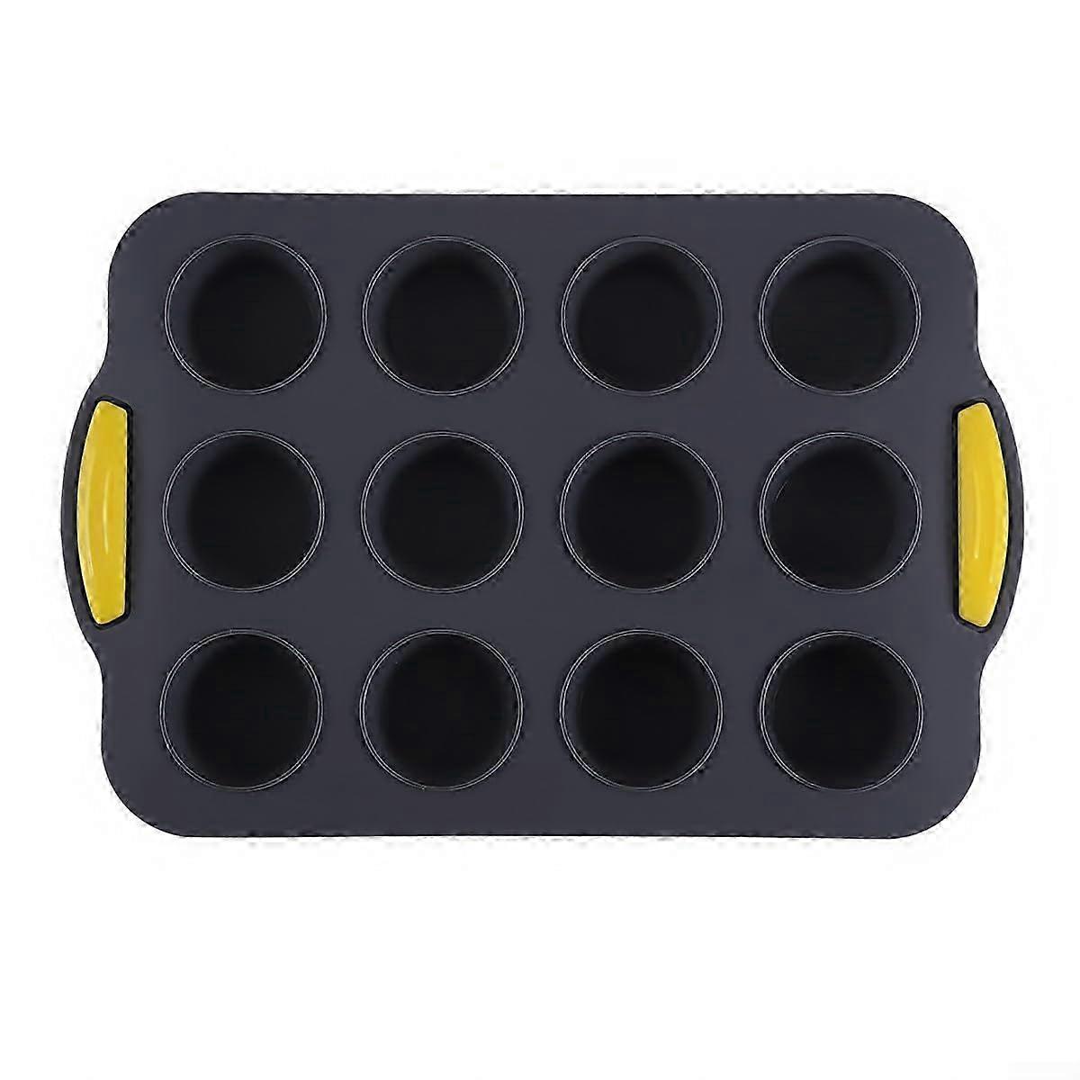 12-Cavity Nonstick Silicone Muffin Pan