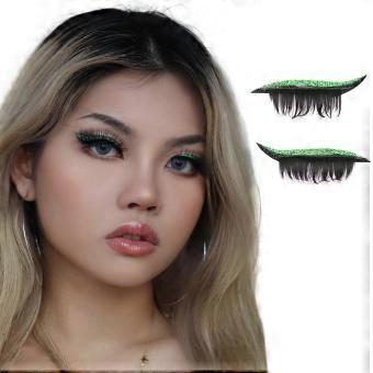2 in 1 Reusable Eyeliner and Eyelash Stickers for Symmetrical Eye Look, Multi‑Color Makeup Patch H9X6