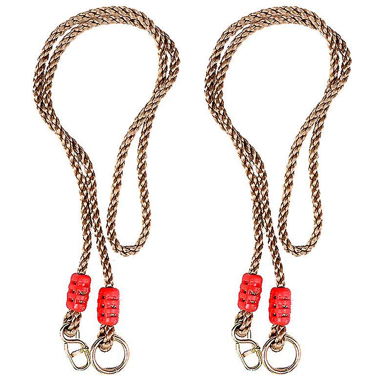 Adjustable Nylon Swing Rope, Kids Tree Rope Swing Carabiner Rope Used For Swings, Hammocks, Hanging Seats, Camping