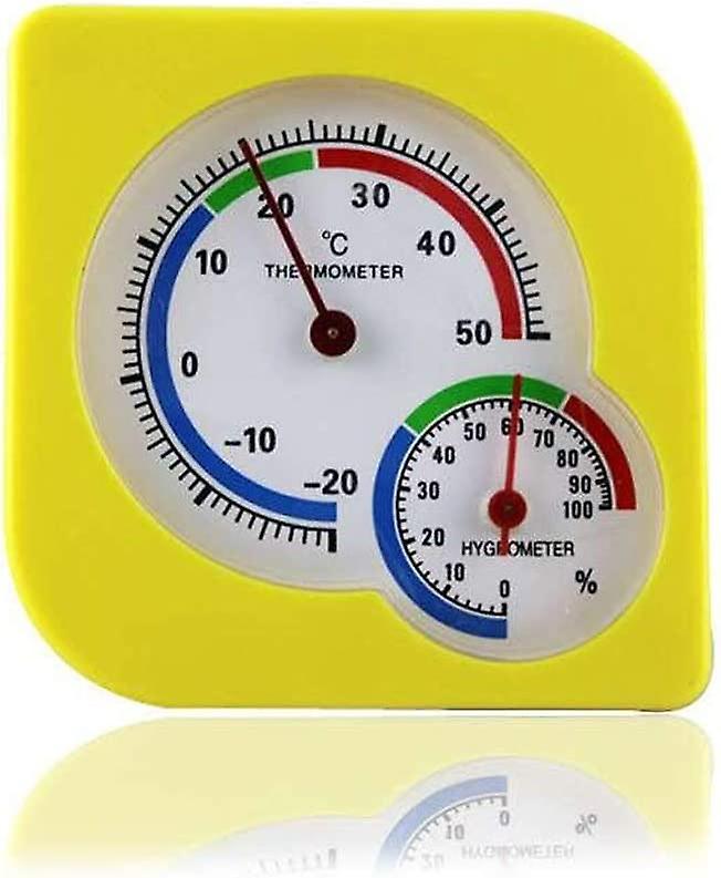 Multifunktionstermometer Mini Utomhus Inomhus Hygrometer Våt Luftfuktighet Termometer Termometer Temperament