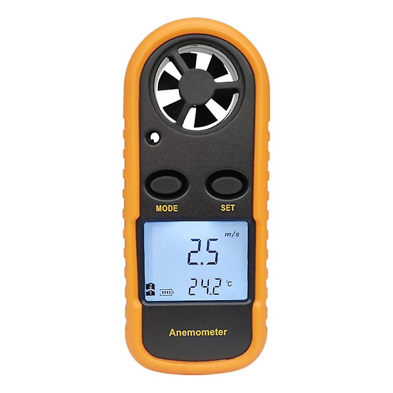 Handheld Anemometer To Measure Air Conditioning Outdoor Wind Speed And Temperature Volume Tester Instrument Sensing High Precision