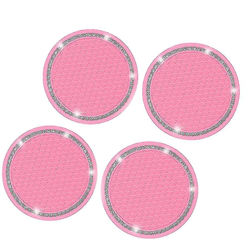 Car Coasters, Car Cup Holder Insert Coaster - Anti Slip Universal