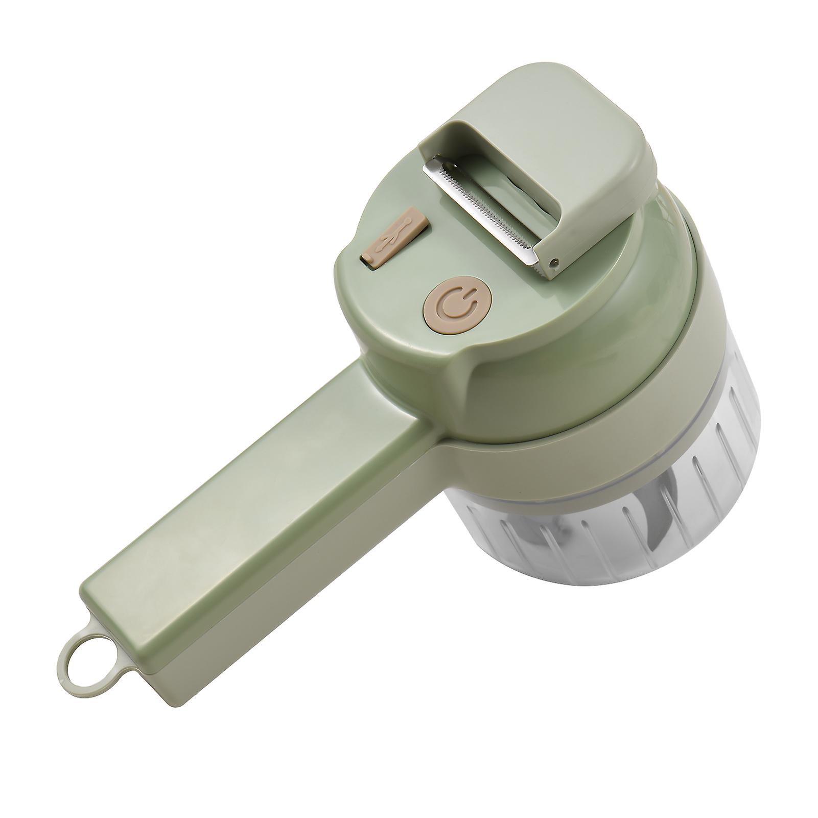 Vegetable Chopper 4 en 1 Handheld Electric Food Chopper Set