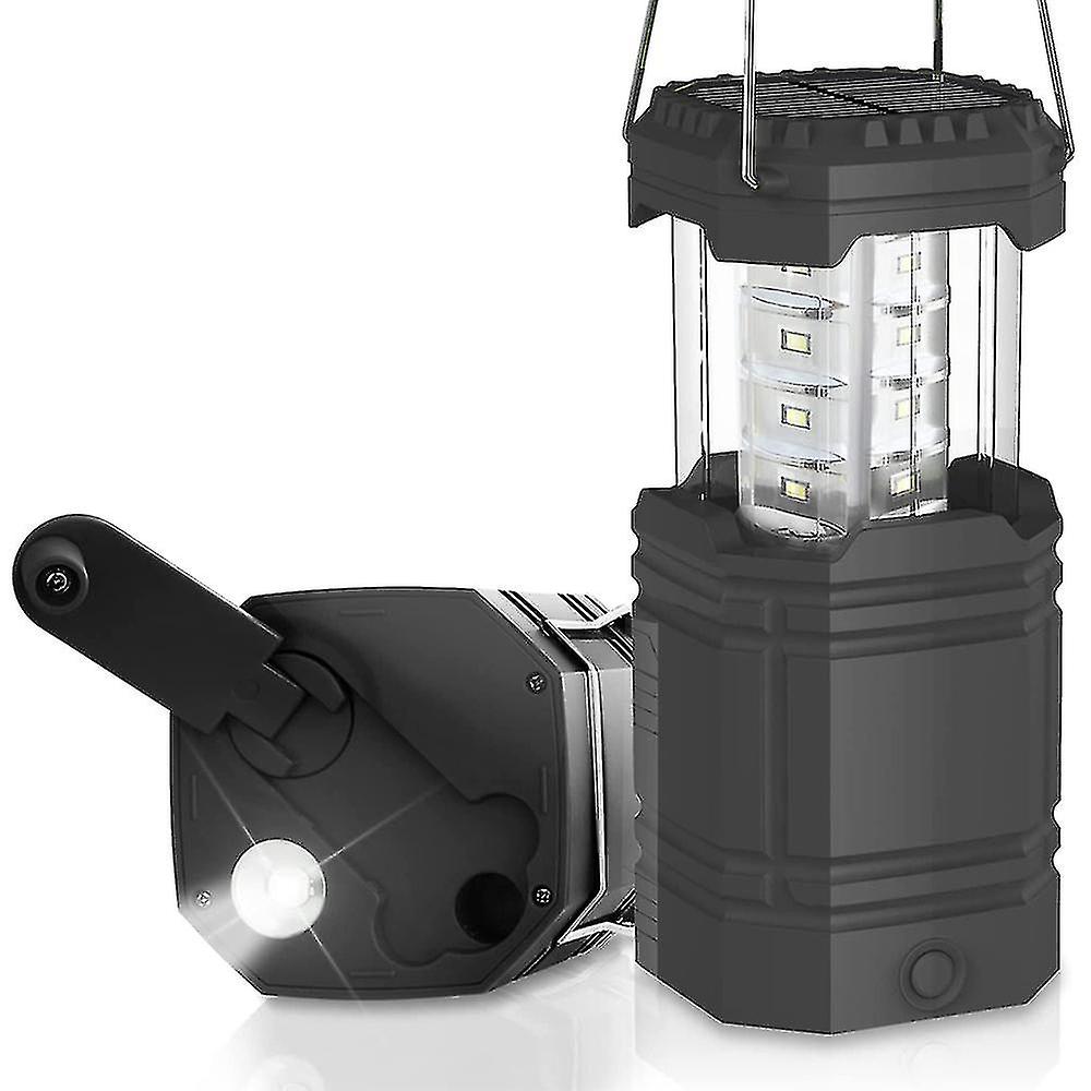 Led Camping Lamp Solar, Waterproof Led Camping Lantern, Emergency Lamp With Handle, Need To Install A Battery For Hiking,