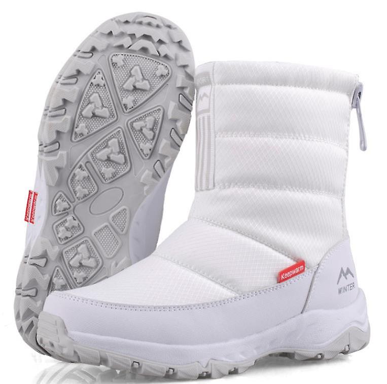 Snow Boots Women's Winter Thickened Warm Non-slip Waterproof Cotton Shoes Women's New New Arrival Short Tube Plush Casual Boots