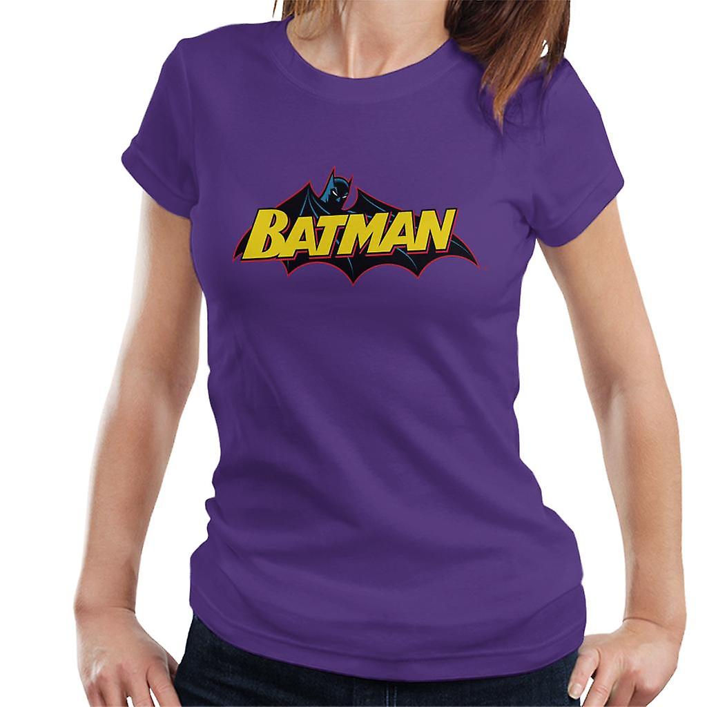 Batman Logo Red Outline Women's T-Shirt