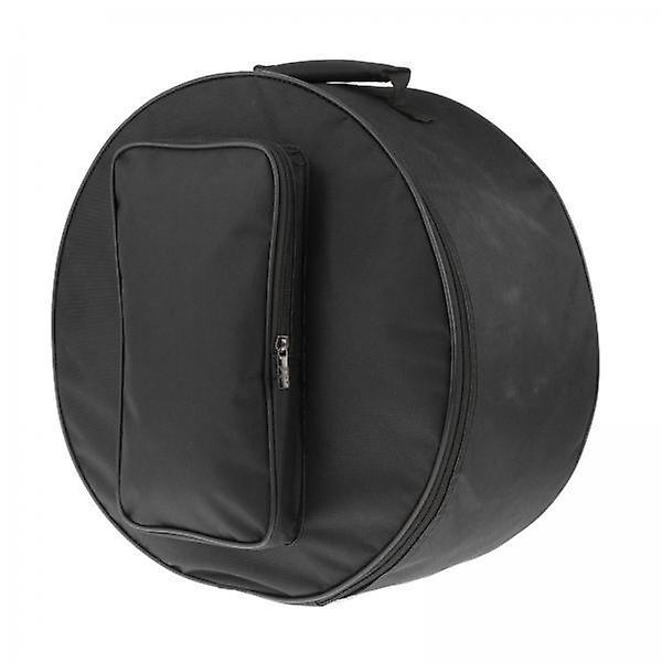 2xSnare Drum Bag Case Storage Bag with Shoulder Strap Outside Pockets