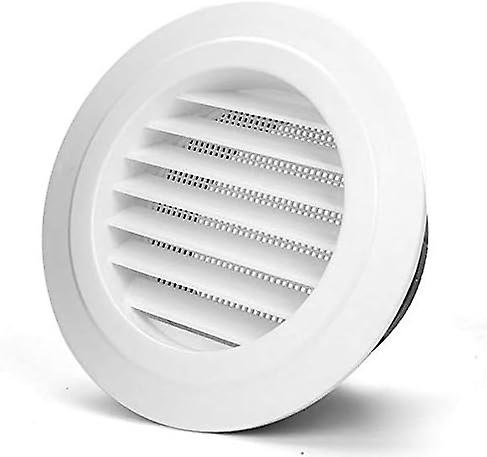 4 Air Vent Grill Cover ABS Louver Covers Vent Louver Built-in Fly Screen  Mesh Wall/Ceiling Mounted Round Ventilation Soffit Vents(Dia：95mm) | Fruugo  FR