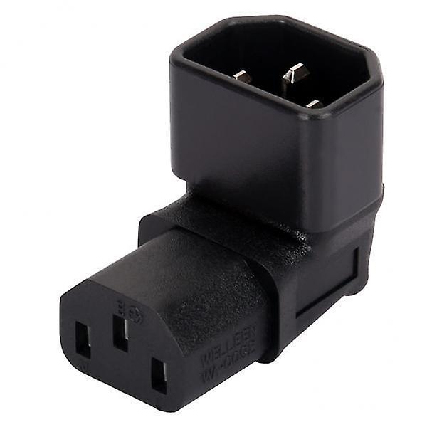 2xIEC320-C14 to C13 Pingzi Type Transfer Plug Electrical Socket Converter Plug