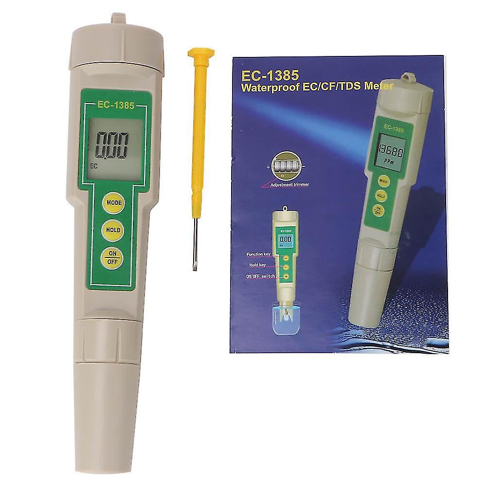 Ec1385 3 In1 Ec/cf/tds Tester/ Water Quality Conductivity Tester (platinum Sensor)