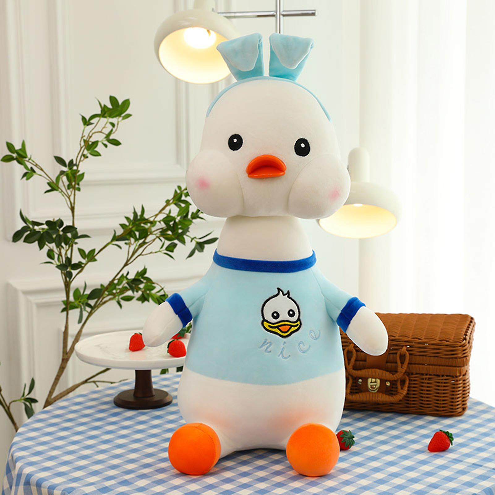Simulation Duck Stuffed Doll Plush Toy Lovely Soft Plushie Pillow Cushion Plush Doll For Kids Baby Comforting Gift