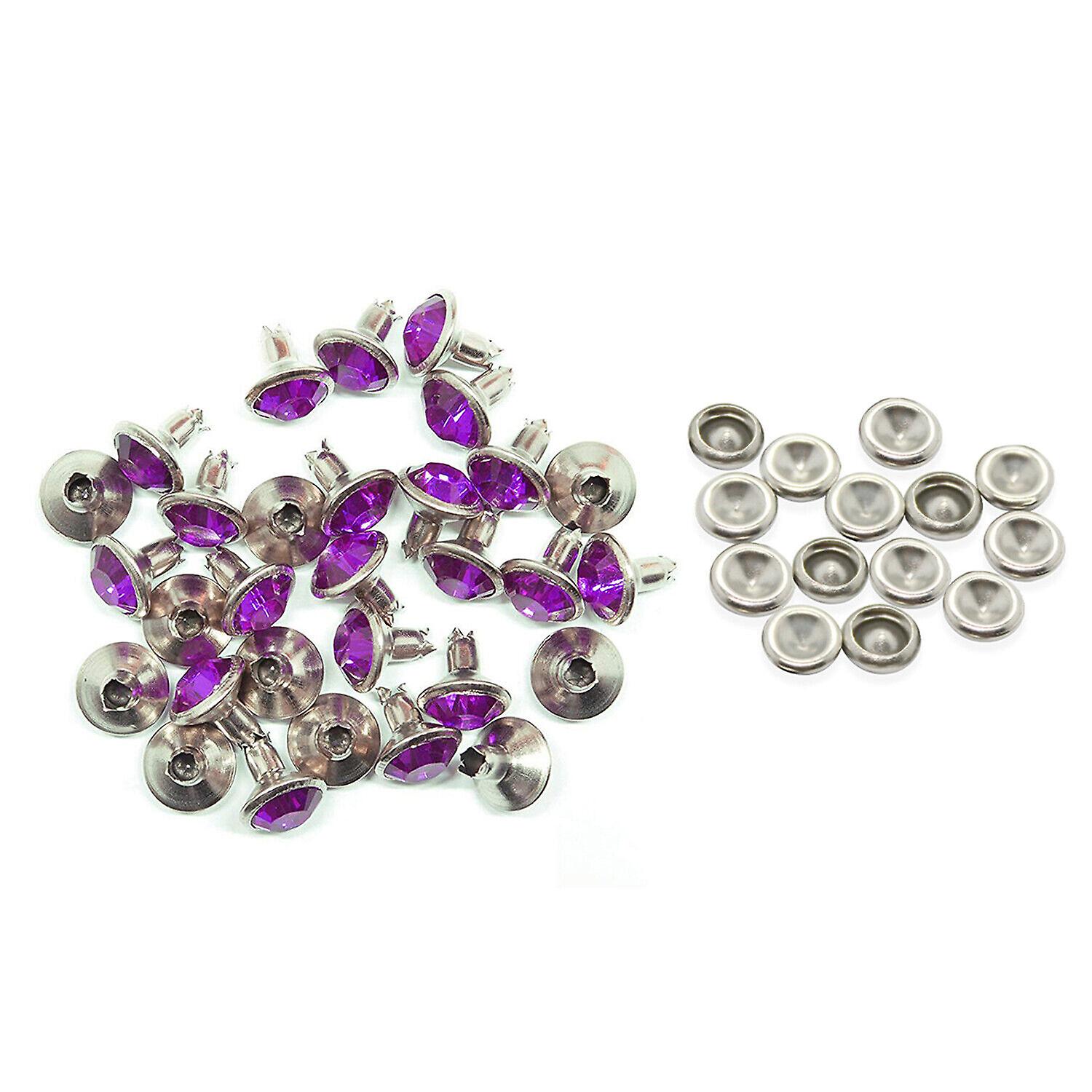 Crystal Rivets Diy Leathercraft Studs