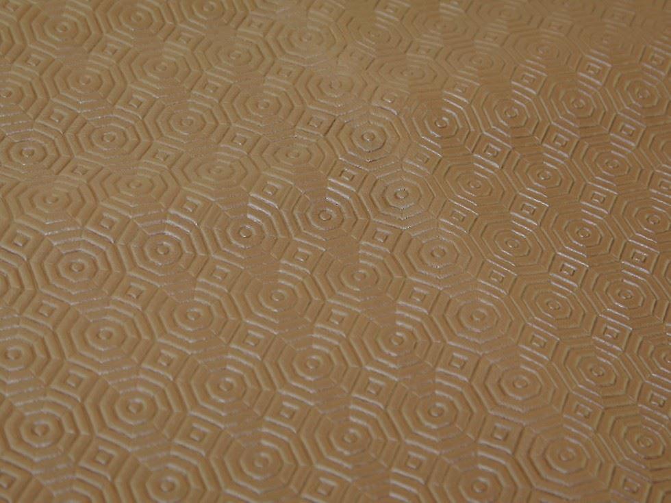 Minerva Table Protector Fabric Brown - per metre