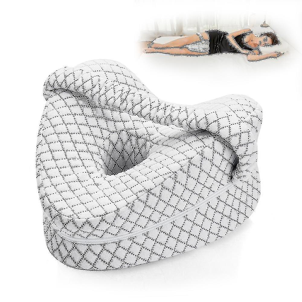 Heart Shaped Orthopedic Sleeping Pillow For Legs Wedge Cushion With Knee Support Sciatica Pads Body Cushion