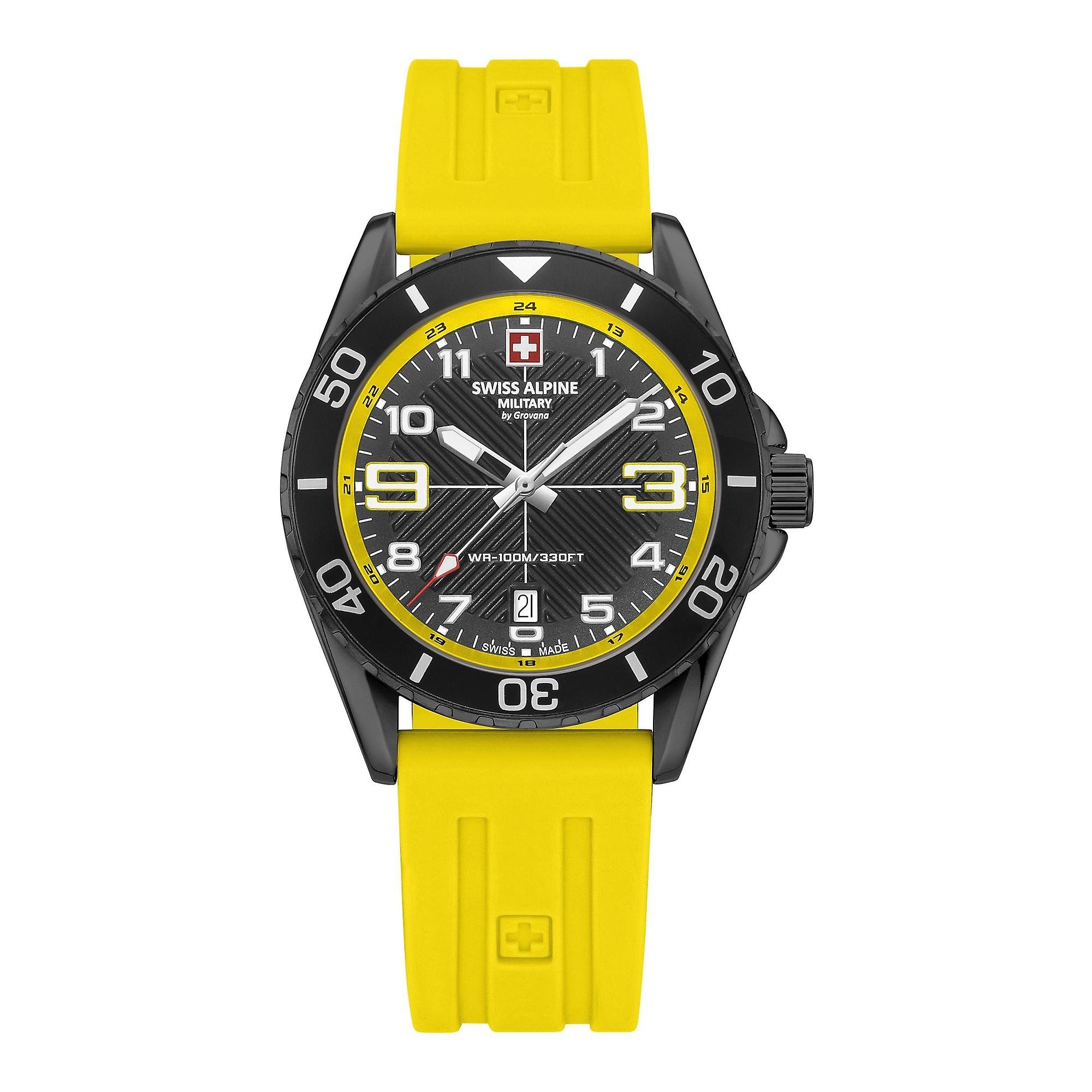 Swiss Alpine Military Men's Watch Analog Quartz 7029.1878SAM Silicone