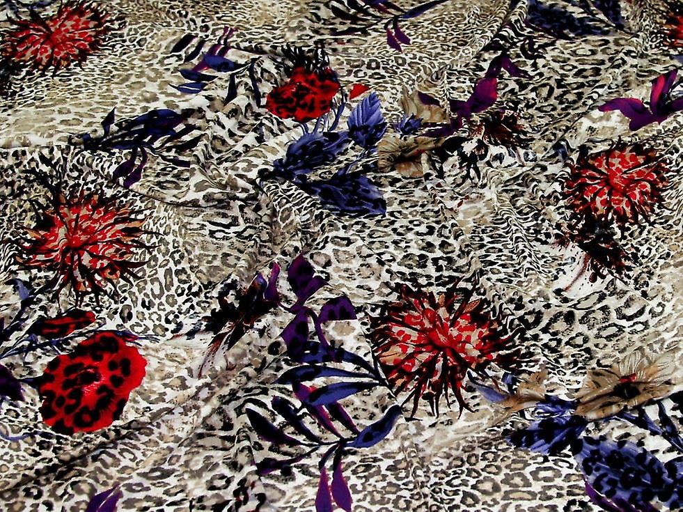 Minerva Viscose Jersey Stretch Knit Fabric Red - per metre