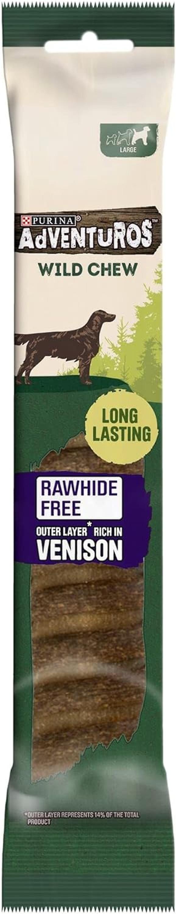 Purina Adventuros Wild Chew Large Dog Treat 4 x 200g