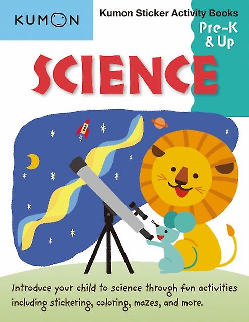Kumon Sticker Activity Books Science Prek Amp Up Paperback