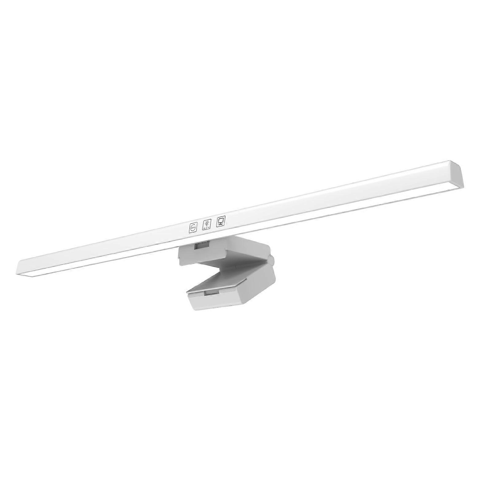 Computer-Monitor-Lichtleiste Reduzieren Sie die Ermüdung der Augen Touch-Steuerung LED-Computermonitor-Lampe 60 Minuten Timing Weiß