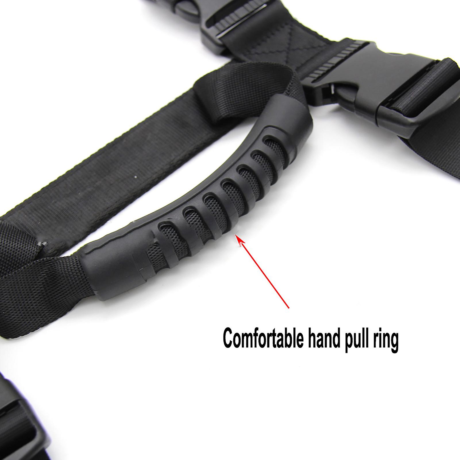 Motorcycle Tail Box Buckle Strap Adjustable Wear Resistant with Handle Universal Accessory