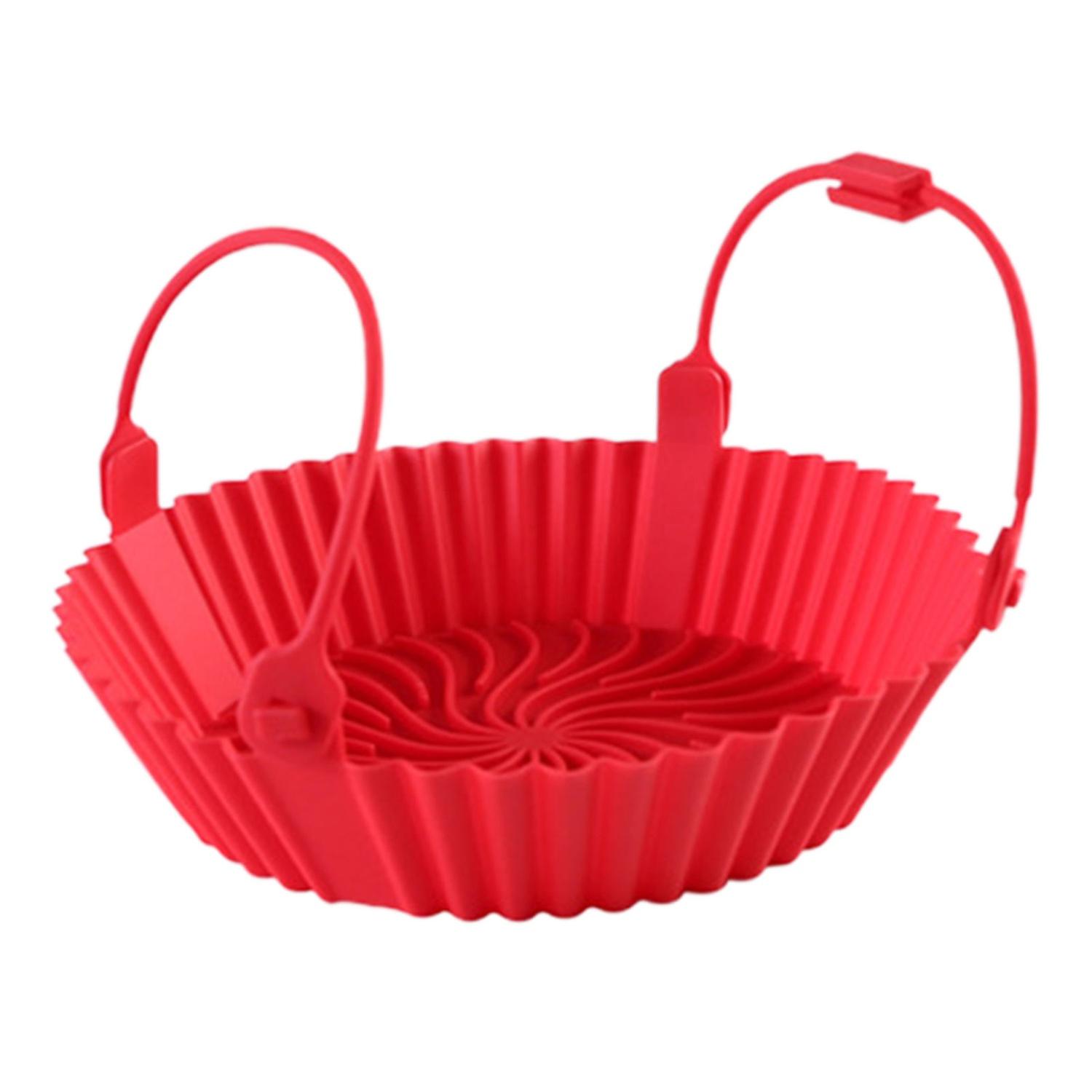 1 Set Baking Pan Oil Separation Groove Design Detachable Handle Easy Access Heat Resistance Foldable