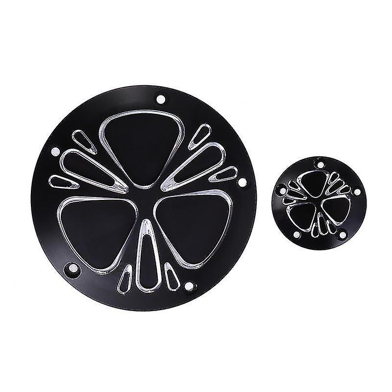 Motorcycle Cnc Derby Cover Timing Timer Cover Road King Softail Dyna Flhrs Fltfb Fatboy (pattern 1)