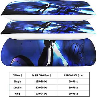 Solo Leveling Ensemble De Literie En Microfibre 3 Pièces Avec